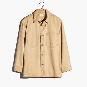 Madewell Denim Shirt-Jacket: Botanical Yarn-Dye Edition